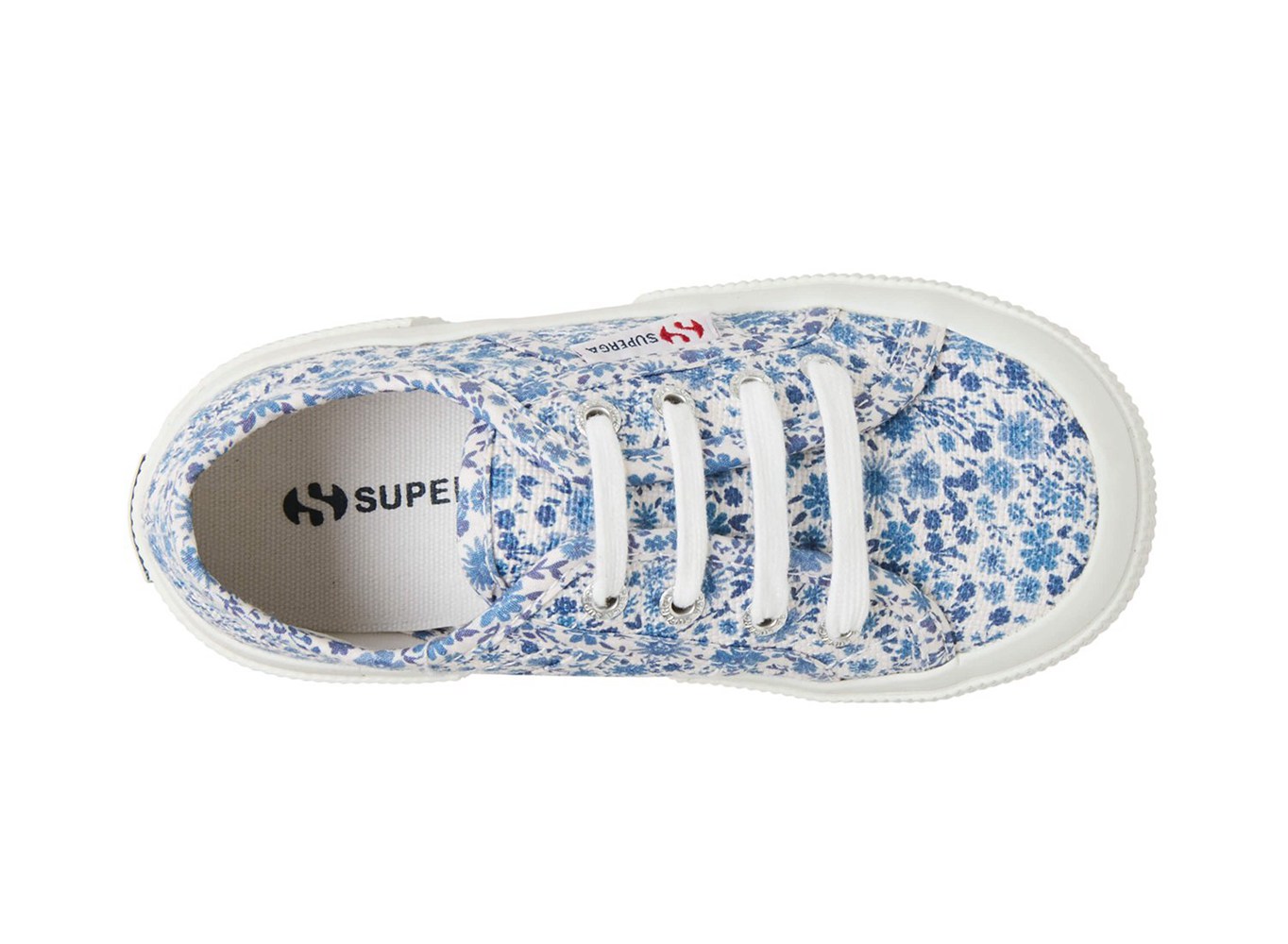 Tenis Infantil Azuis - Superga 2750 Printedcotj - NEBDM-3160